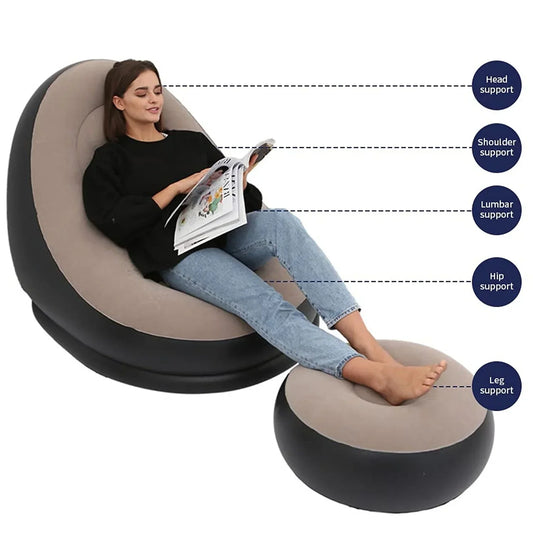 🔥Portable Indoor/Outdoor Air Couch + Pump🔥